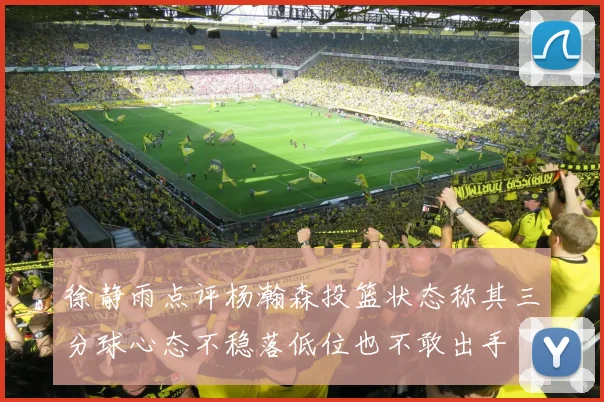 徐静雨点评杨瀚森投篮状态称其三分球心态不稳落低位也不敢出手